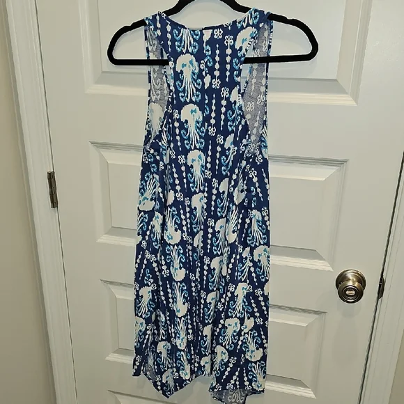 Lilly Pulitzer Blue and White Dress - Picture 5 of 6